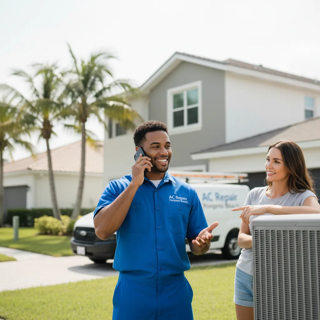 AC Repair Pompano Beach customer support in Kearny